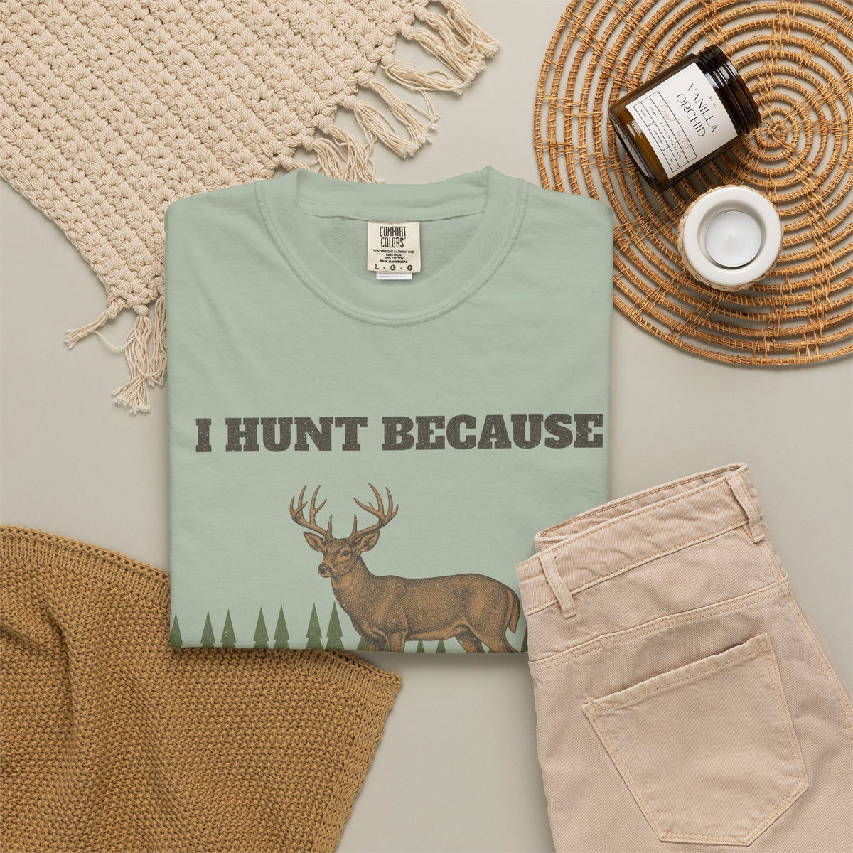 I Hunt Because Therapy Is Expensive Tee - Bay lifestyle | Hook & Hunt Co.