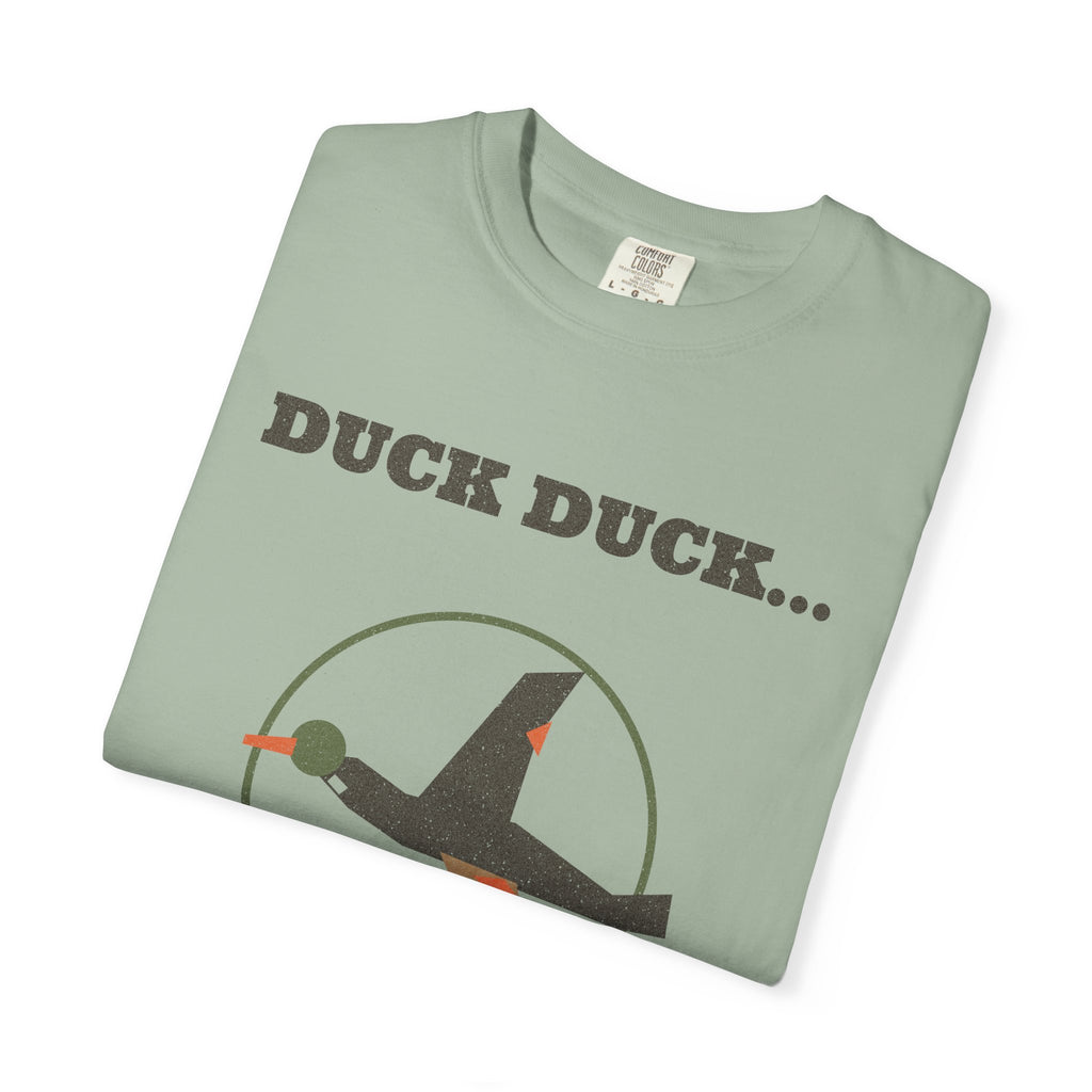 Duck Duck... Shoot Tee - Bay folded | Hook & Hunt Co.