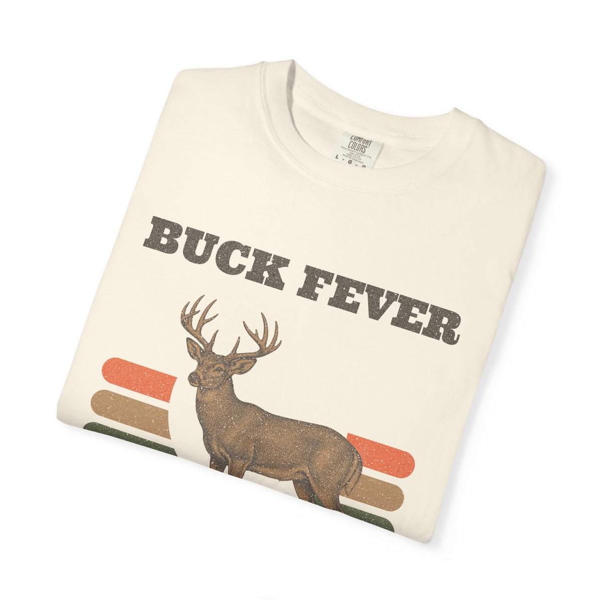 Buck Fever Survivor Tee - Ivory folded | Hook & Hunt Co.