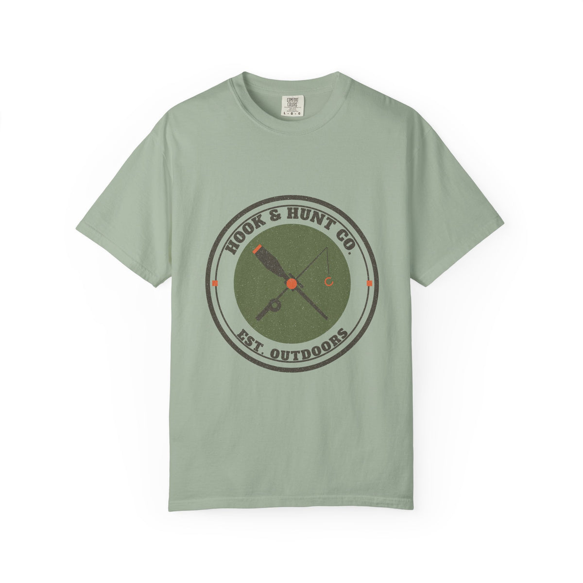 Hook & Hunt Co. Badge Tee - Bay front | Hook & Hunt Co.