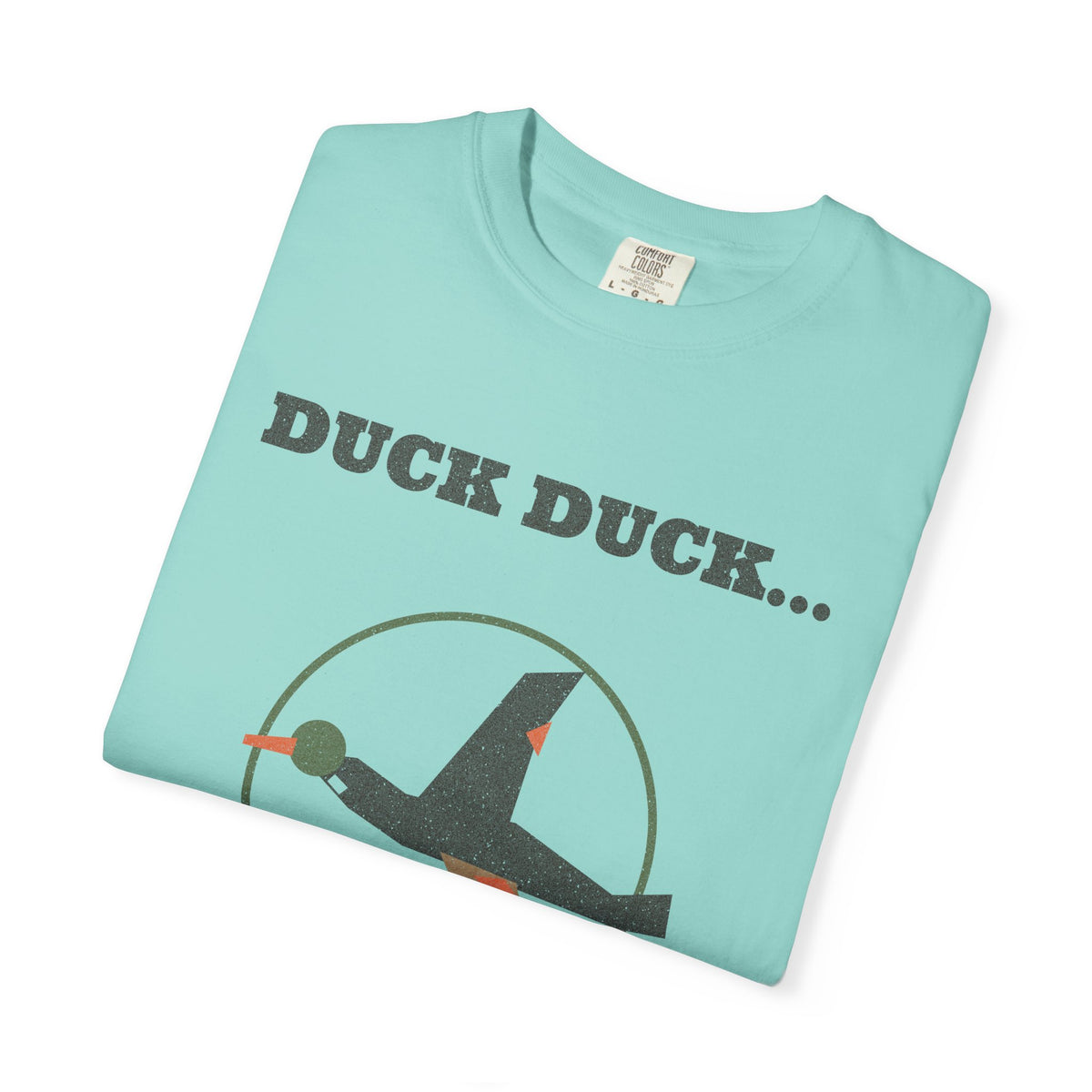 Duck Duck... Shoot Tee - Chalky Mint folded | Hook & Hunt Co.