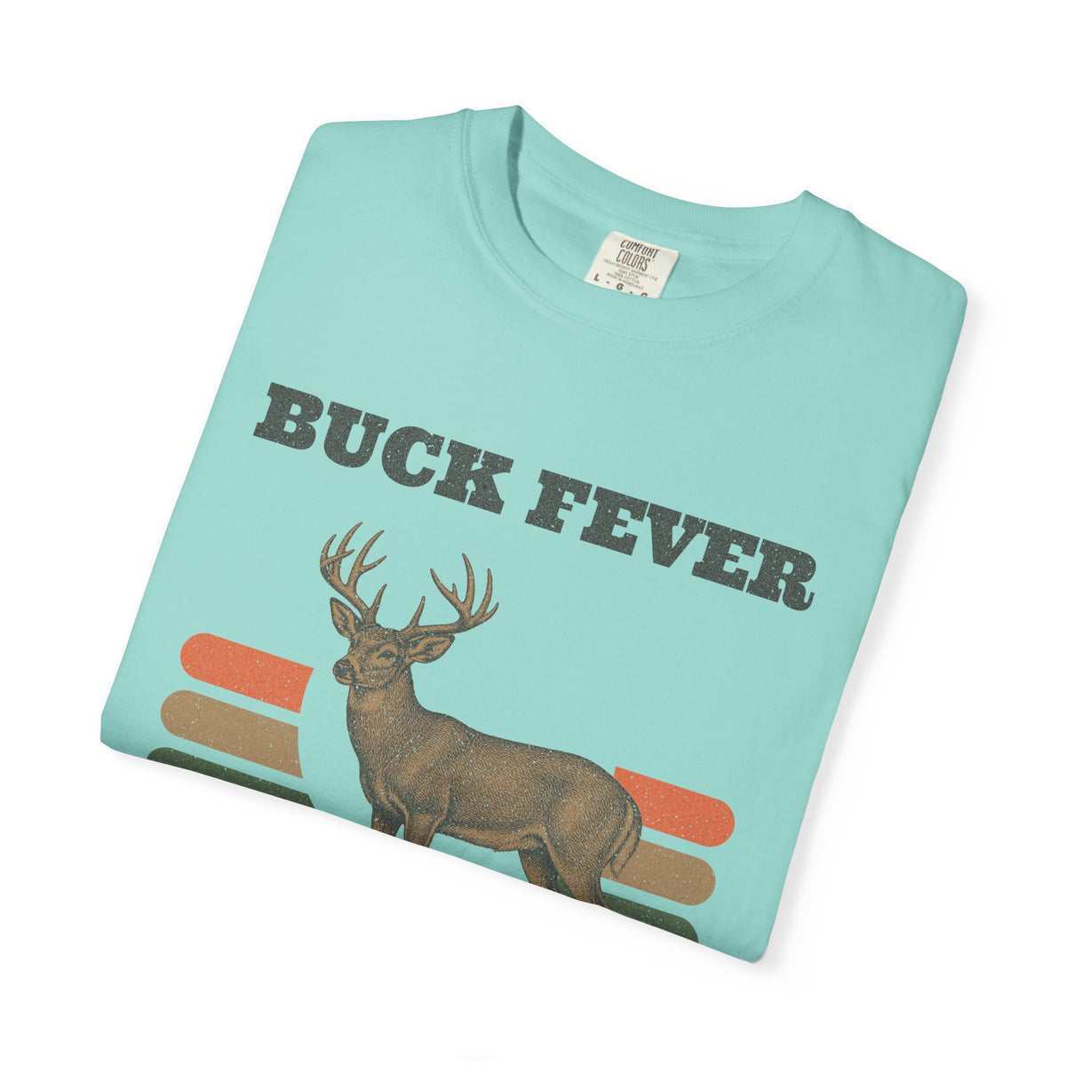 Buck Fever Survivor Tee - Chalky Mint folded | Hook & Hunt Co.