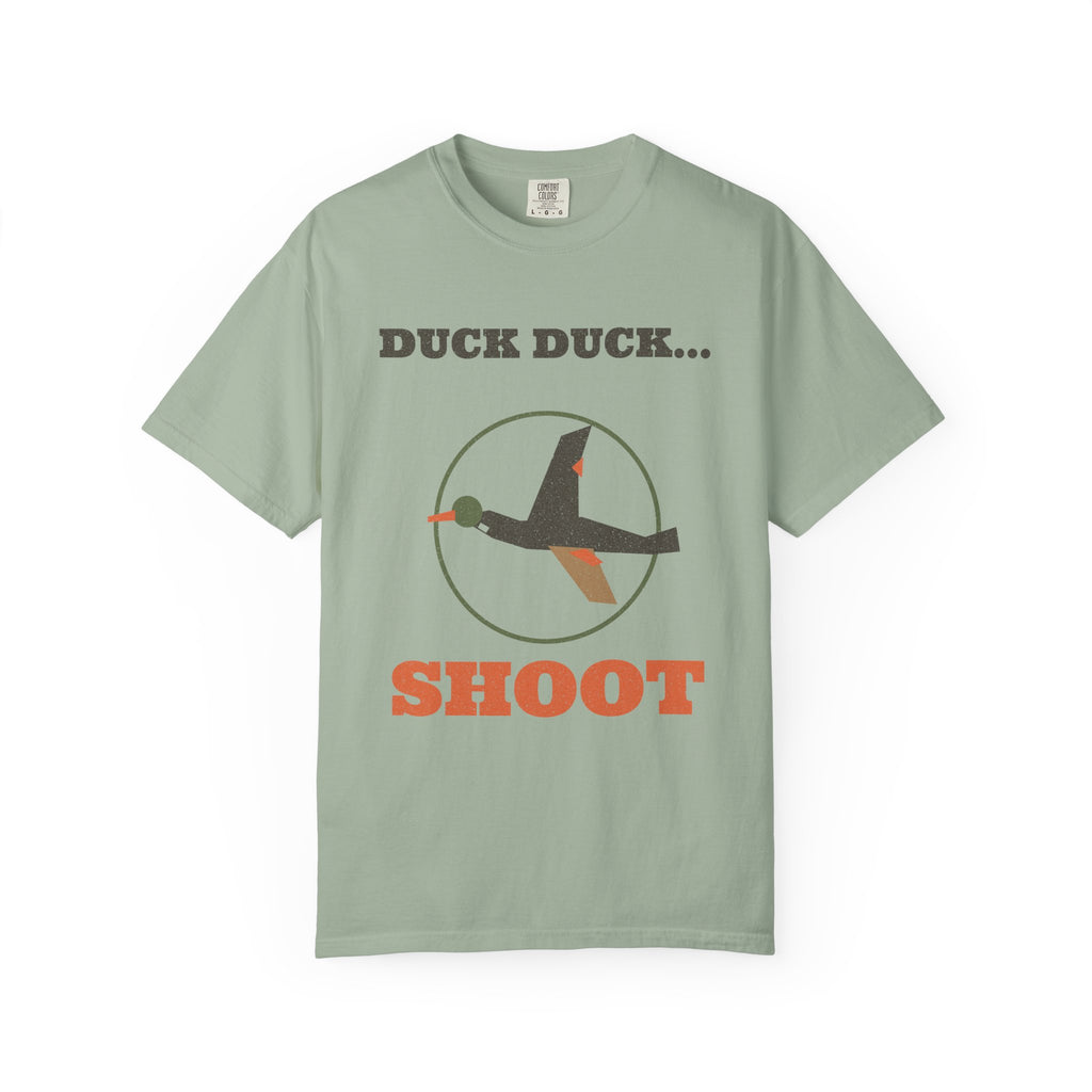 Duck Duck... Shoot Tee - Bay front | Hook & Hunt Co.