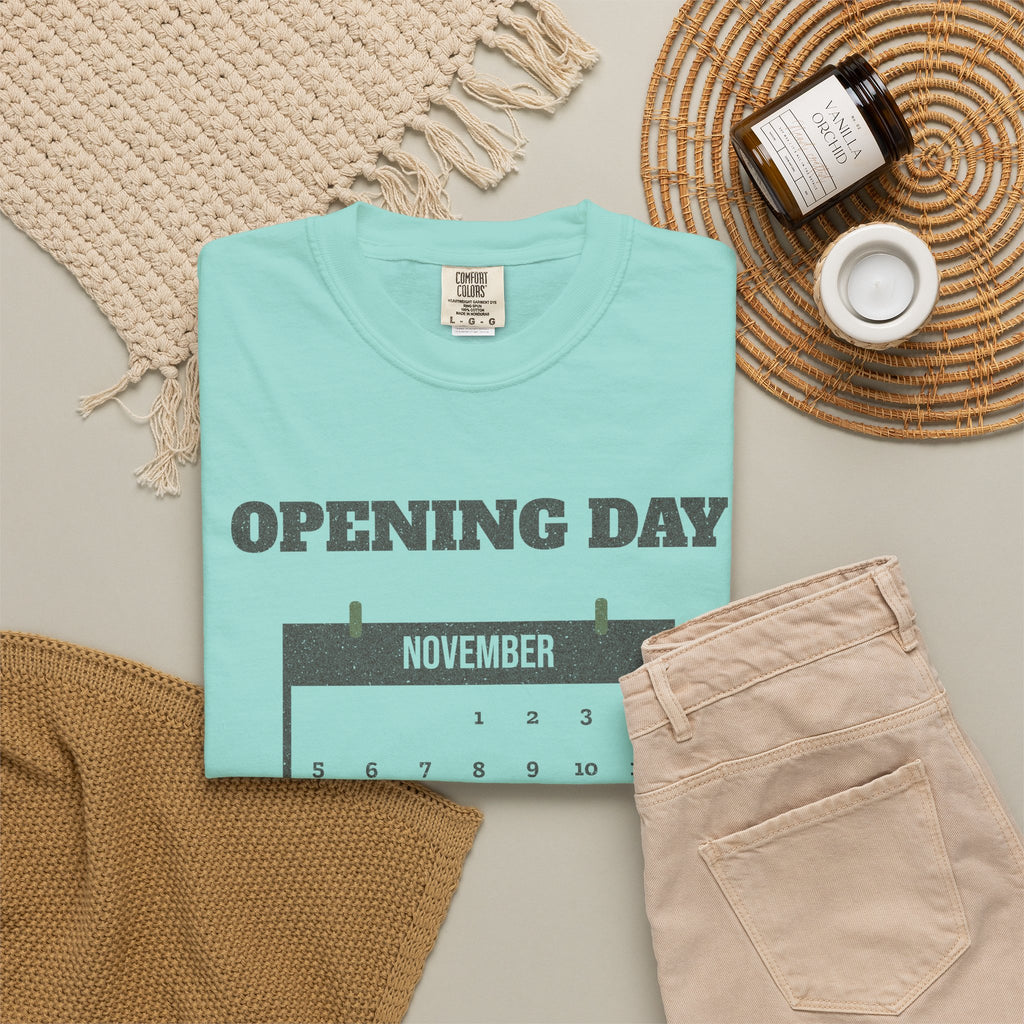 Opening Day Is My Holiday Tee - Chalky Mint lifestyle | Hook & Hunt Co.