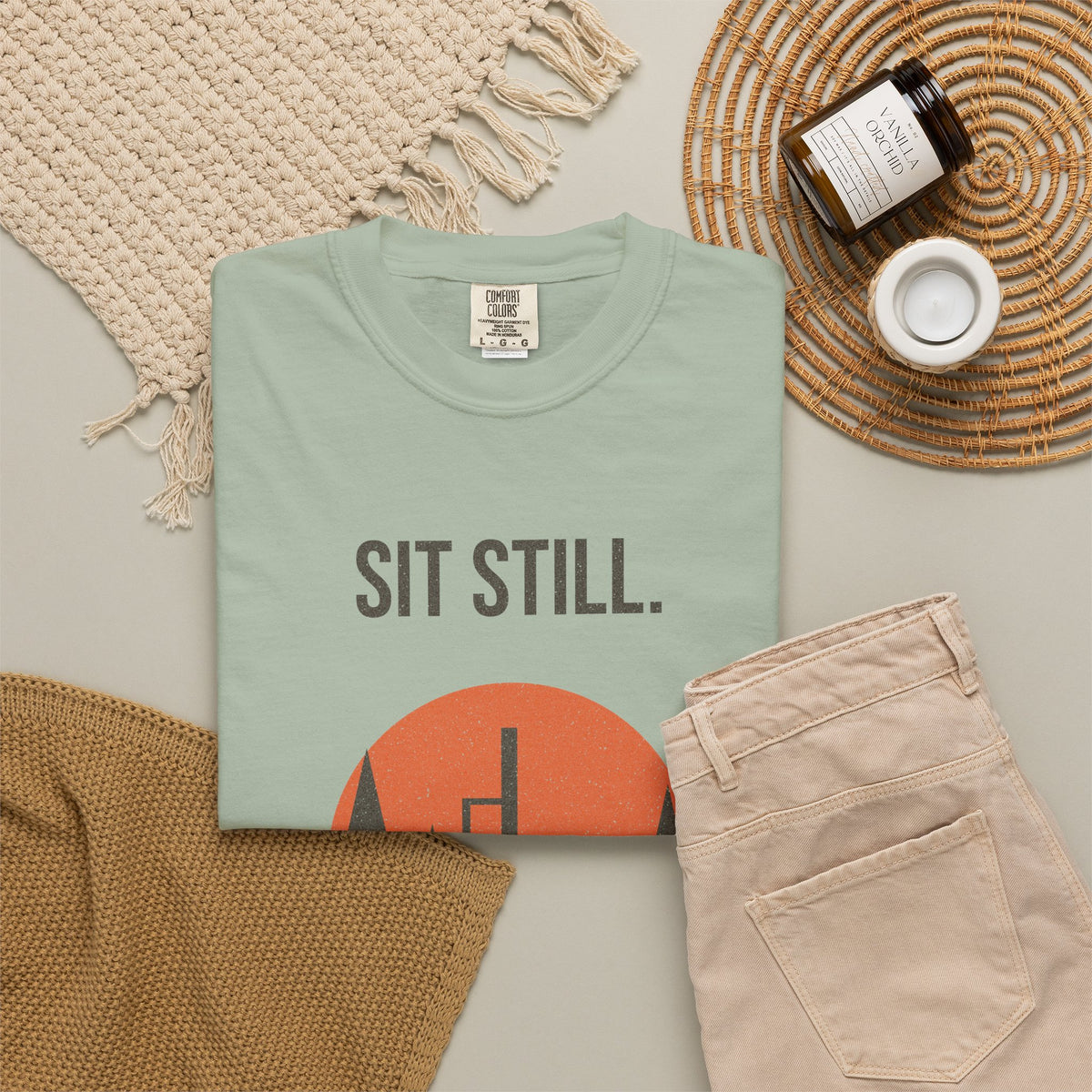 Sit Still. Be Quiet. Wait. Tee - Bay lifestyle | Hook & Hunt Co.